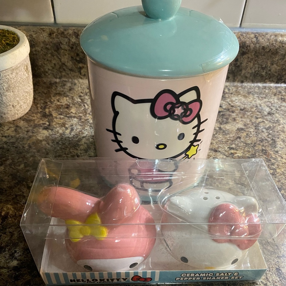 Hello Kitty ceramic 3pc set
